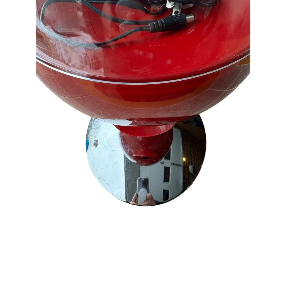Brookstone CandyMan Motion Activated Candy Nut Dispenser Red Light Up Touch Free